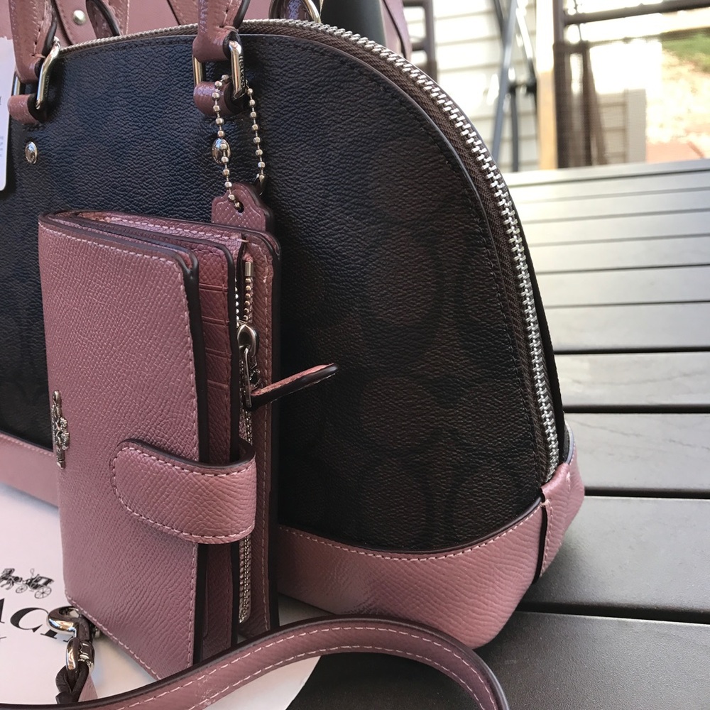 💦🌸coach Sierra set🌸satchel/crossbody & wallet - Picture 2 of 8